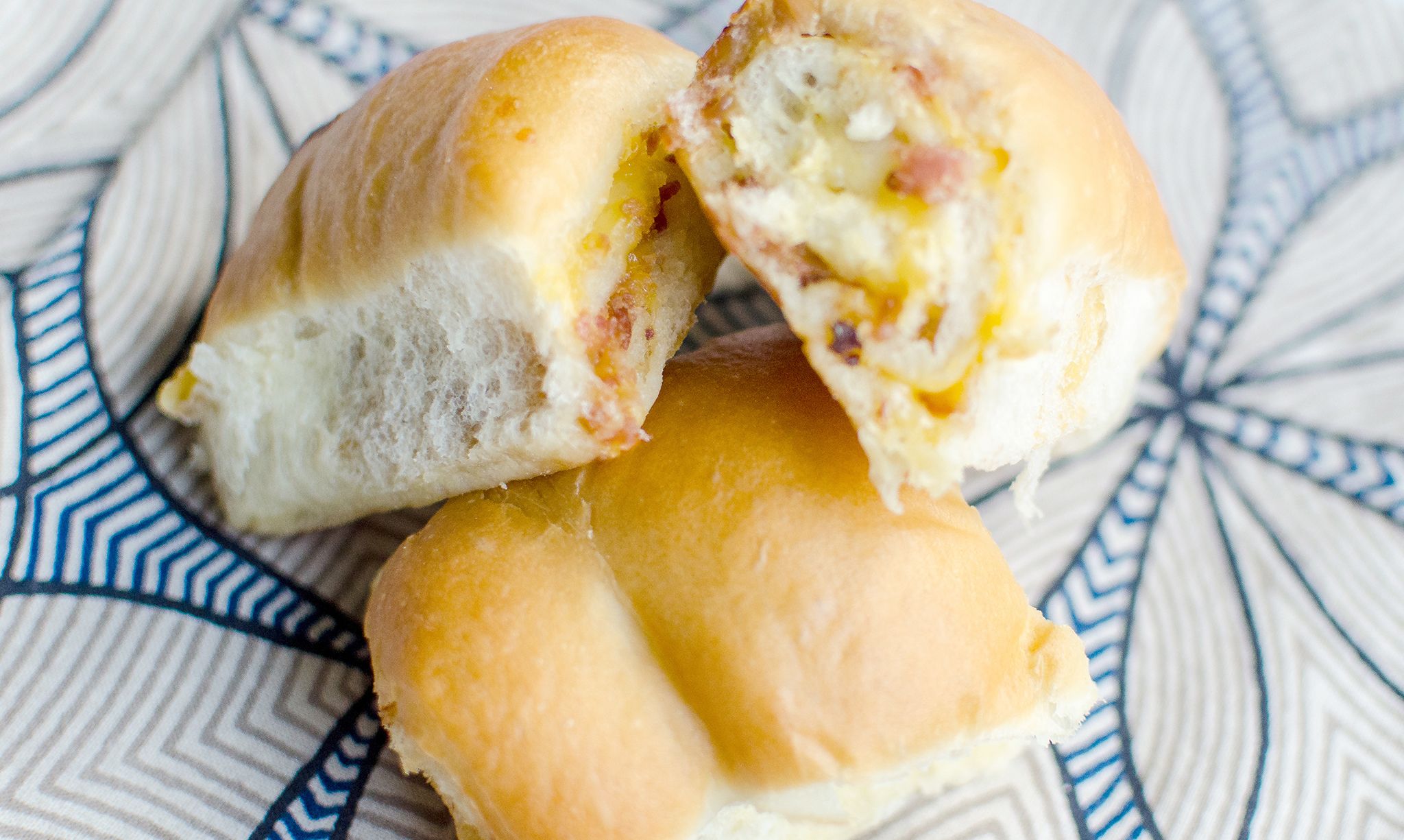 Kolache Shoppe Bacon and Cheese Kolaches