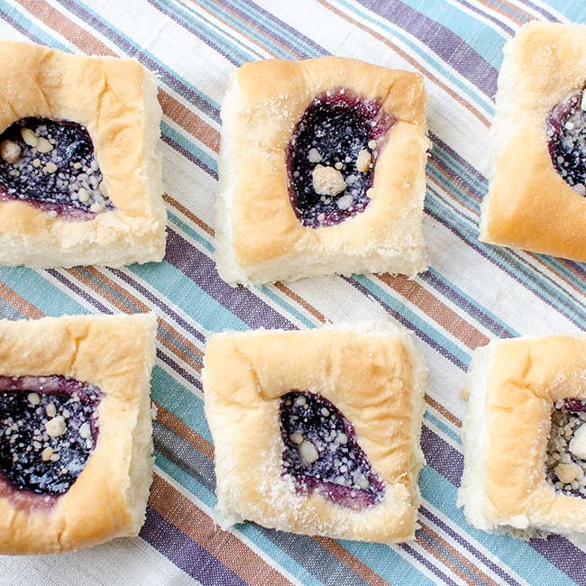 Kolache-Shoppe-Blueberry-Kolache Kolache Shoppe | Fresh baked kolaches served in Houston, Texas