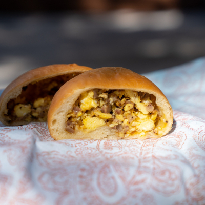 Kolache Shoppe - Brisket Egg and Cheddar Kolache