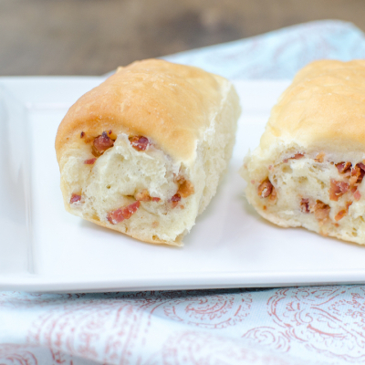 Kolache Shoppe - Bacon Plain Kolache