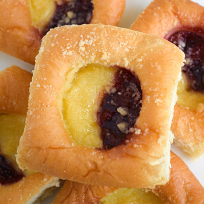 Kolache Shoppe Cherries & Cream Kolache