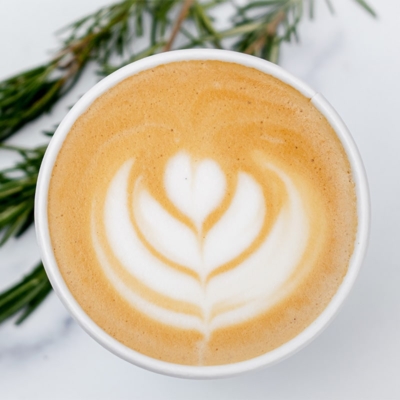 Kolache Shoppe Rosemary Vanilla Latte