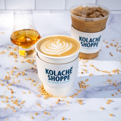 Kolache Shoppe Bourbon Toffee Nut Latte